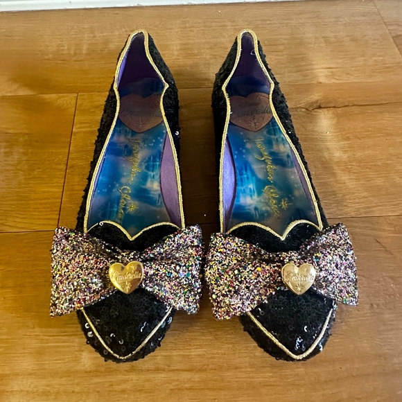 Irregular Choice Cinderella Light Up Flats Size 37 - Picture 1 of 3